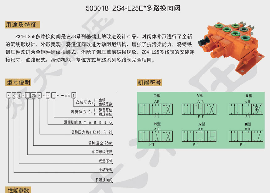 多路换向阀厂家