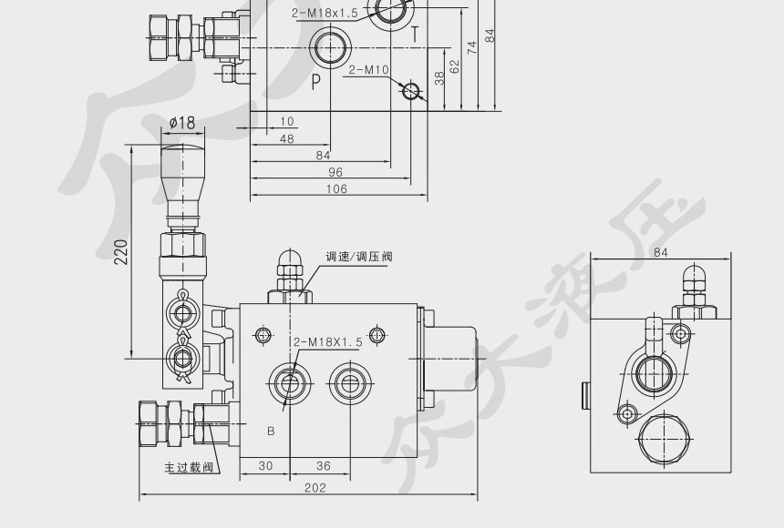 建筑塔机专用阀